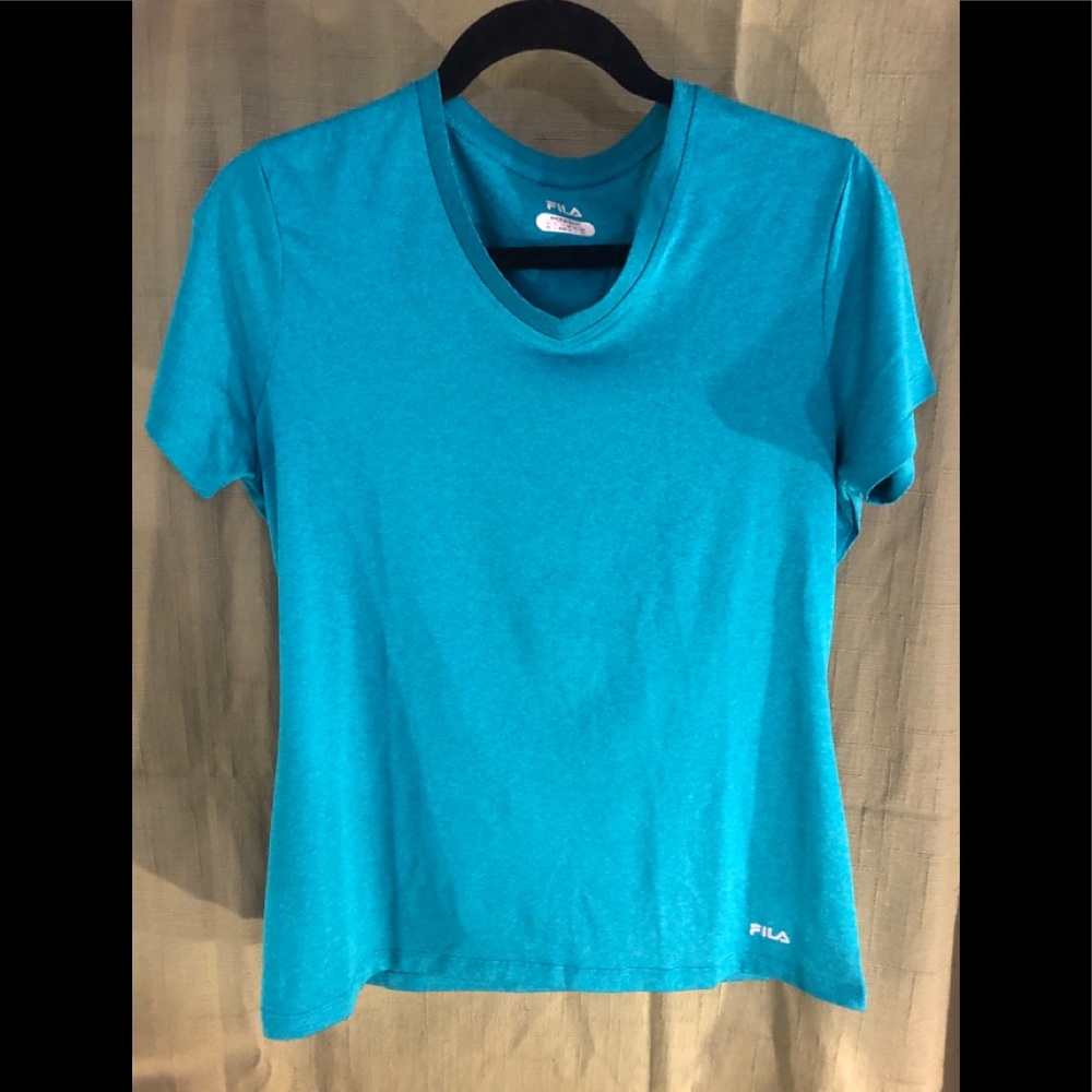 Brand new FILA  Aqua teal t shirt